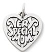Color:Silver - Image 1 - Very Special Mom Charm