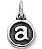 Color:A - Image 1 - Vintage Type Initial Charm