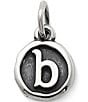 Color:B - Image 1 - Vintage Type Initial Charm