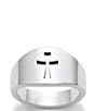 James Avery Wide Sterling Silver Crosslet Ring - Image 1