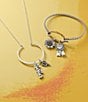 James Avery Wild Sunflower Charm, Color:Sterling Silver - Image 4