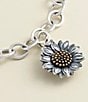 James Avery Wild Sunflower Charm, Color:Sterling Silver - Image 6