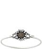 Color:Sterling Bronze - Image 1 - Wild Sunflower Hook-On Bracelet