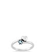 James Avery Wrapped in Love Heart And Gemstone Band Ring - Image 3