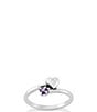James Avery Wrapped in Love Heart And Gemstone Band Ring - Image 2