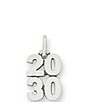 James Avery Year 2030 Charm - Image 1