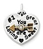 Color:Sterling Bronze - Image 1 - You Are Sweet Spinner Charm