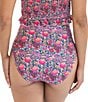 Janela Bay Floral High Waist Pull-On Swim Bottom - Image 2