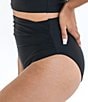 Janela Bay Solid High Waisted Pull-On Swim Bottom - Image 2