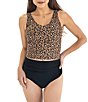 Janela Bay Solid High Waisted Pull-On Swim Bottom - Image 3