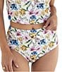 Janela Bay Wild Floral High Waist Swim Bottom - Image 1