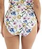 Janela Bay Wild Floral High Waist Swim Bottom - Image 2