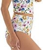Janela Bay Wild Floral High Waist Swim Bottom - Image 3