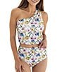 Janela Bay Wild Floral High Waist Swim Bottom - Image 4