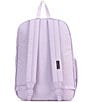 Jansport Cross Town Plus Backpack, Color:Pastel Lilac - Image 2