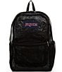 Color:Black - Image 1 - JanSport® Kids Eco Mesh Kids Backpack