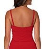 Jantzen Lina Solid Bandeau Sweetheart Neckline Tankini Swim Top - Image 2