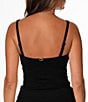 Jantzen Lina Solid Bandeau Sweetheart Neckline Tankini Swim Top - Image 5
