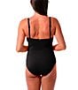 Jantzen Patty Solid V-Neck Tummy Control Surplice One Piece Swimsuit - Image 5