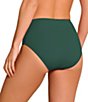 Jantzen Solid Louise V-Neck Underwire Shirred Tankini Swim Top & Solid Core Tummy Control High Waist Swim Bottom - Image 2