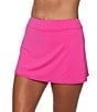 Jantzen Solid High Waist Skort Swim Bottom - Image 1