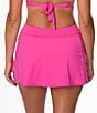 Jantzen Solid High Waist Skort Swim Bottom - Image 2