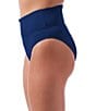 Jantzen Solid Split V-Neck Underwire Midkini Swim Top & Solid Convertible Hipster Swim Bottom - Image 5