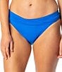 Jantzen Solid Stitch Foldover Hipster Swim Bottom - Image 1