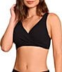 Jantzen Solid Surplice Neck Underwire Bralette Swim Top - Image 3