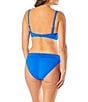 Jantzen Solid Surplice Neck Underwire Bralette Swim Top - Image 2
