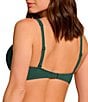 Jantzen Solid Surplice Neck Underwire Bralette Swim Top - Image 2
