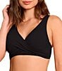 Jantzen Solid Surplice Neck Underwire Bralette Swim Top - Image 4