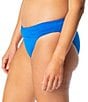Jantzen Solid Surplice Underwire Bralette Swim Top & Stitch Foldover Hipster Swim Bottom - Image 2
