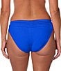 Jantzen Solid Surplice Underwire Bralette Swim Top & Stitch Foldover Hipster Swim Bottom - Image 6