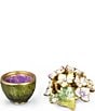 Jay Strongwater Carla Hydrangea Meadow Small Covered Trinket Box - Image 2