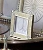 Jay Strongwater Leland Pave Corner Crystal Pearl Square Picture Frame, 2-inch, Color:Crystal Pearl - Image 3