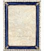 Color:Delft Garden - Image 1 - Lorraine Stone Edge Jeweled Picture Frame, 4#double; x 6#double;