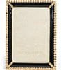 Color:Black - Image 1 - Lorraine Stone Edge Jeweled Picture Frame, 4#double; x 6#double;