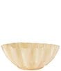 Jeanne Fitz Resin Collection Scalloped Bowl, Color:Cream - Image 1