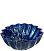Jeanne Fitz Resin Collection Scalloped Bowl, Color:Blue - Image 1
