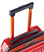 Jeep Expandable Carry-On Hard-Side Suitcase, Color:Tomato - Image 7