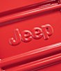 Jeep Expandable Carry-On Hard-Side Suitcase, Color:Tomato - Image 8