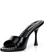 Jeffrey Campbell Agent-ST Leather Studded Footbed Dress Slide Sandals - Image 4