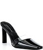 Jeffrey Campbell Allowance Vinyl Block Heel Mules - Image 1