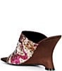 Jeffrey Campbell Aura Sequin Satin Embellished Wedge Slide Sandals - Image 3