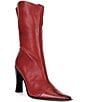 Jeffrey Campbell Be-Bold 2 Leather Mid Calf Boots - Image 1