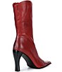 Jeffrey Campbell Be-Bold 2 Leather Mid Calf Boots - Image 2