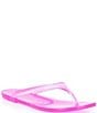 Jeffrey Campbell Beach Day Thong Jelly Flip Flops - Image 1