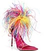 Jeffrey Campbell Bienvenue Feather Stiletto Heels - Image 1