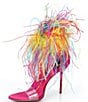 Jeffrey Campbell Bienvenue Feather Stiletto Heels - Image 4